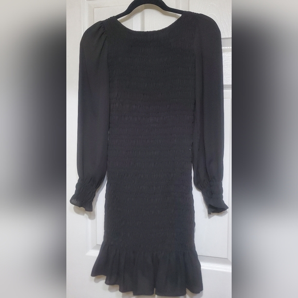 Krisa Smocked Mini Black Size XS - Picture 4 of 8